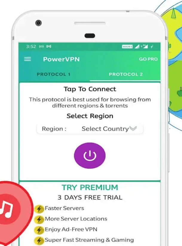 Power Vpn Mod Apk (2)