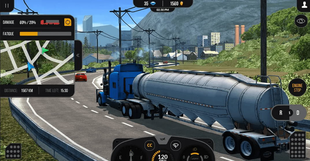 Truck Simulator PRO 2 MOD APK (2)
