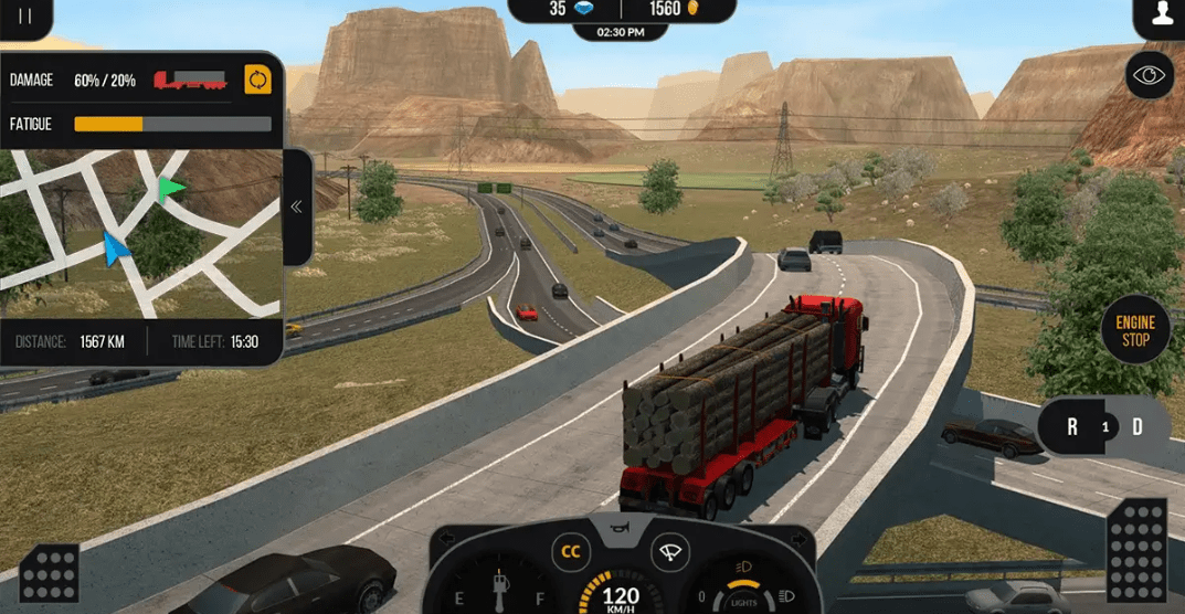 Truck Simulator PRO 2 MOD APK (3)