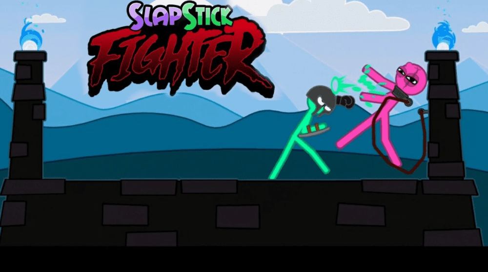 Κατεβάστε Slapstick Fighter - Stickman Ragdoll Fighting Game APK