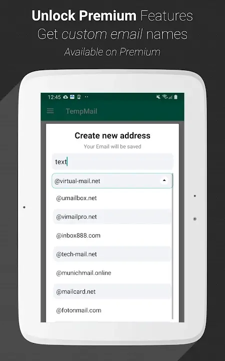 Temp Mail Mod Apk (2)