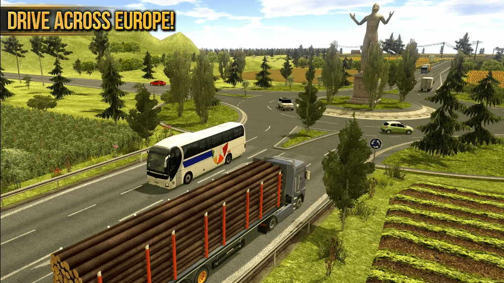 Truck Simulator Europe Mod Apk (2)