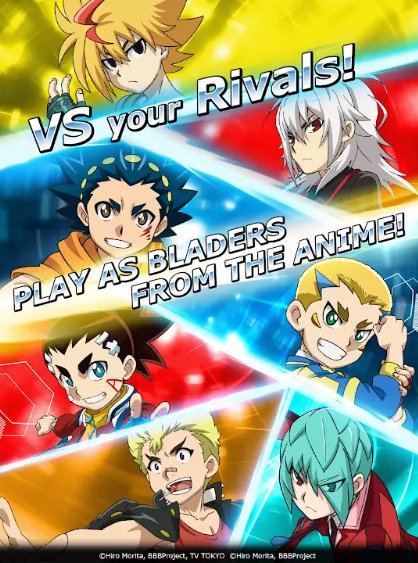 Download Beyblade Burst Rivals Mod APK Latest Version v3.11.2 Unlimited  Coins & Money - Apkyr