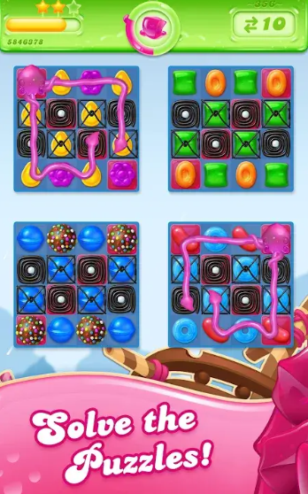 🔥 Download Candy Crush Jelly Saga 2.40.11 [Mod Lives] APK MOD. Bright  three in a row puzzle from a popular series of games 