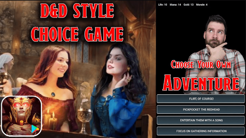 D&D Style RPG (Choices Game)