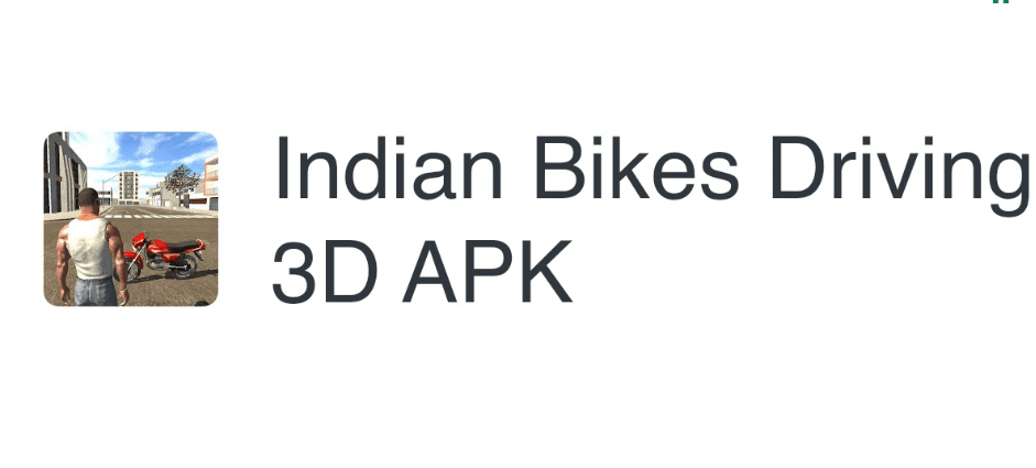 Indian Bikes Driving 3D