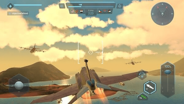 Sky Warriors Airplane Games Mod Apk (3)
