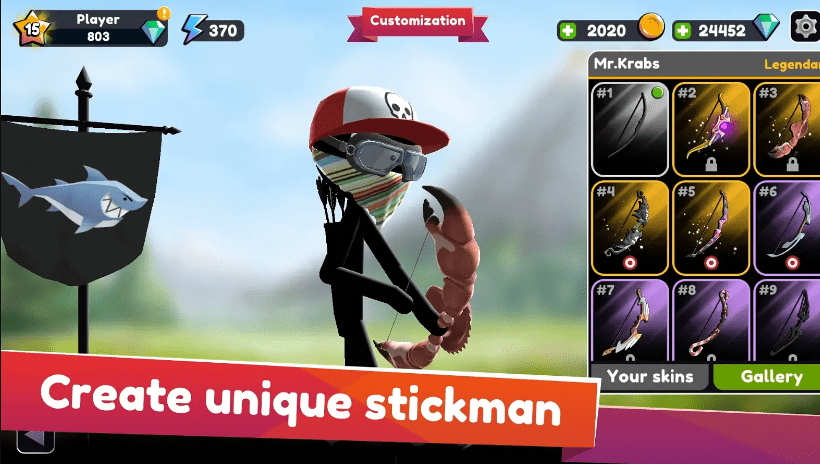 Stickman Archer Online Mod Apk (3)