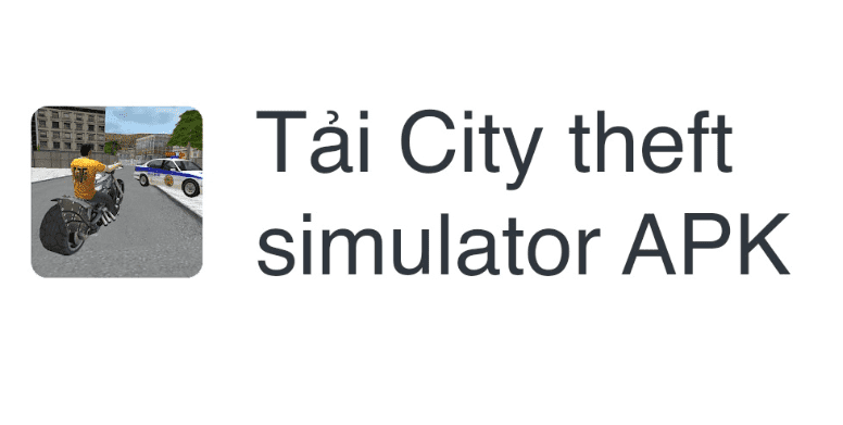 City Theft Simulator